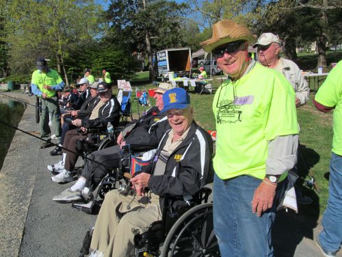 Doylestown Fishing Derby Volunteers and Participants in big hearted Bucks County